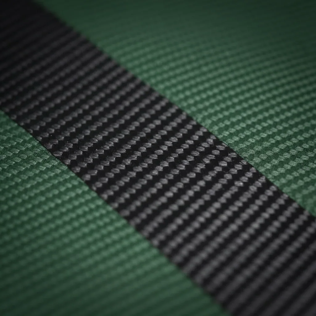 Woven carbon-fibre shell texture close-up