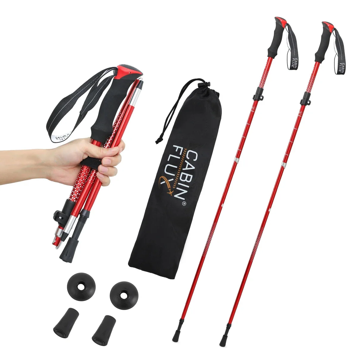 Mont Blanc Nordic walking poles detail
